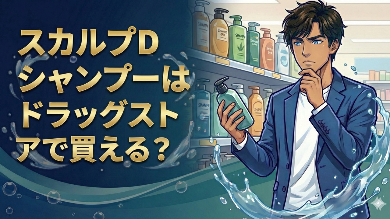 スカルプDシャンプーはドラッグストアで買える？