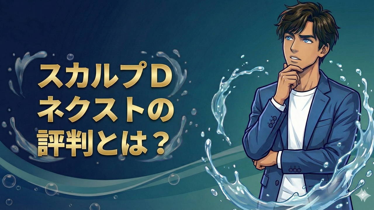 スカルプDネクストの評判とは？