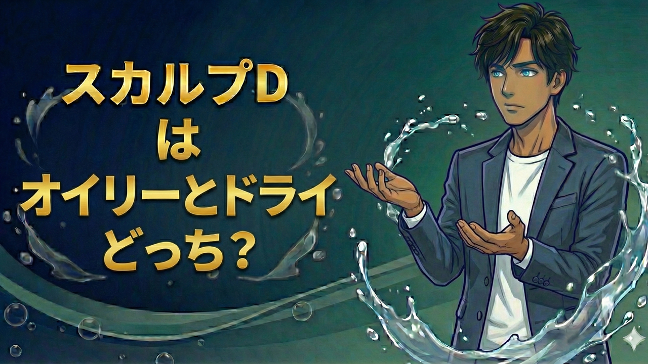スカルプDはオイリーとドライどっち？