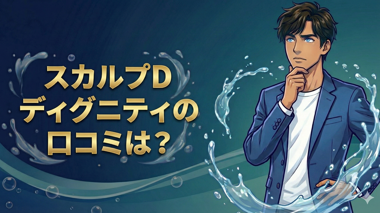 スカルプDディグニティの口コミは？