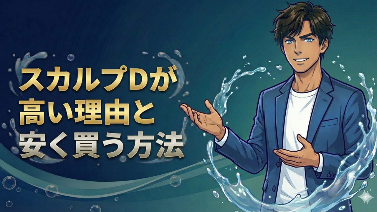 スカルプDが高い理由と安く買う方法
