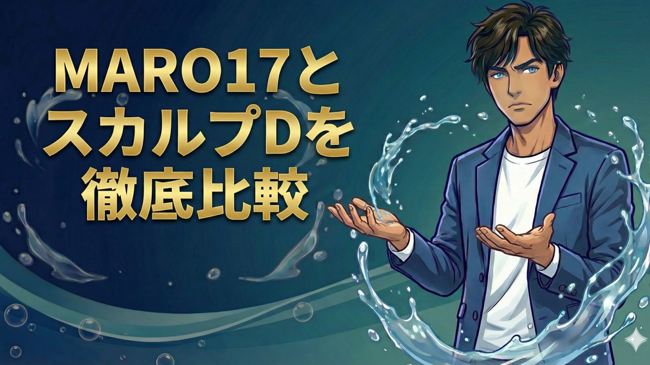MARO17とスカルプDを徹底比較