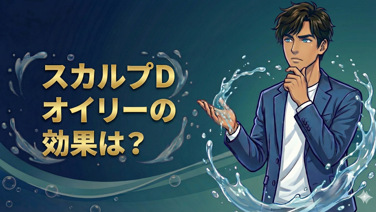 スカルプDオイリーの効果は？
