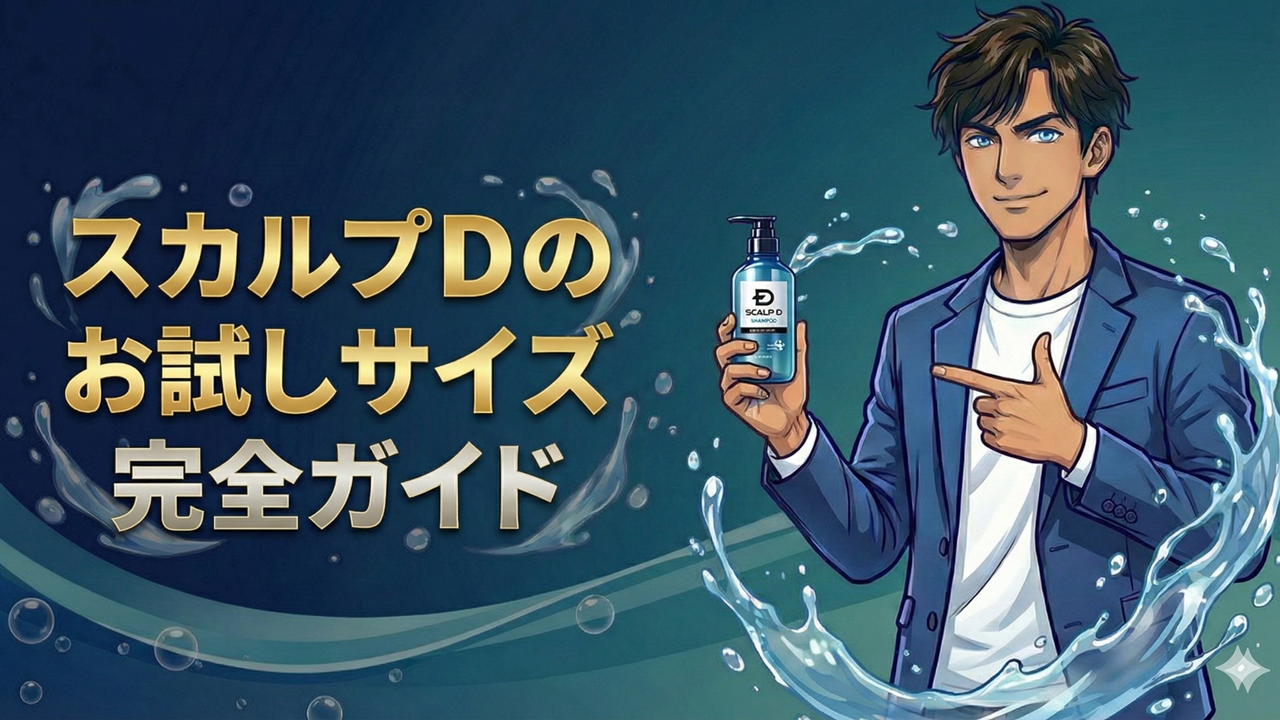 スカルプDのお試しサイズ完全ガイド